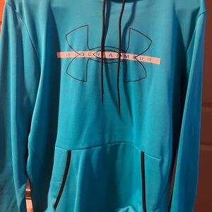 Under Armour Men’s Medium Teal Hoodie
